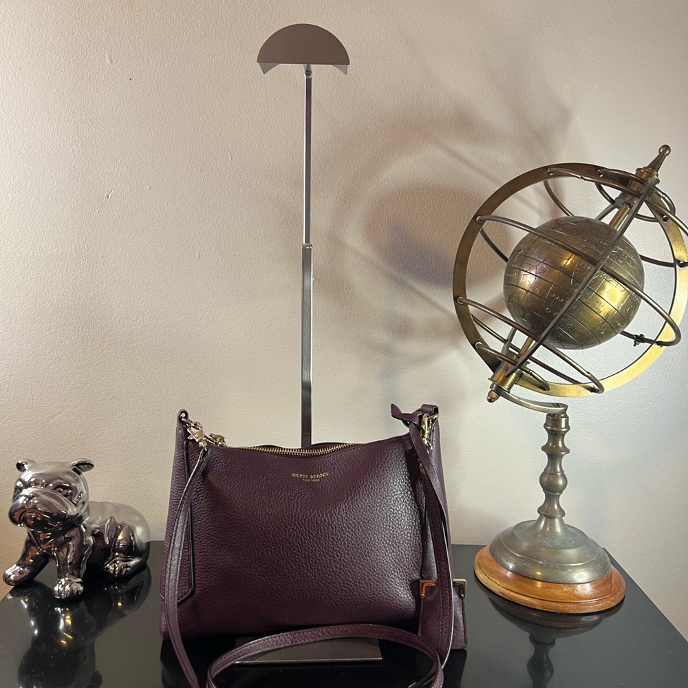 Henri Bendel Rivington Pebbled Leather Crossbody